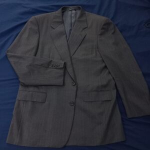 Hickey Freeman Loro Piana Tasmanian Super 120s Blazer Sz46L